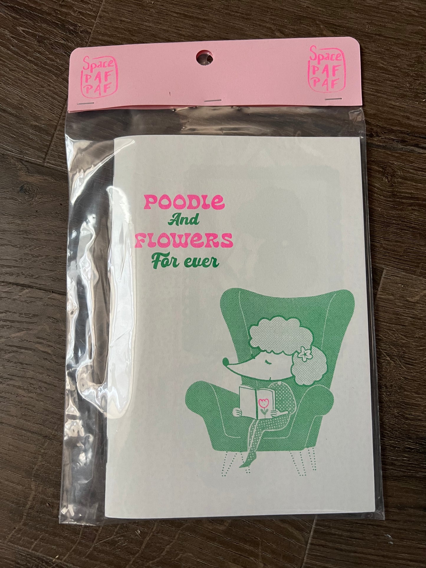 Fanzine Poodle and flowers