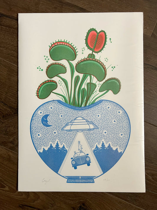 Carnivores vase Ming