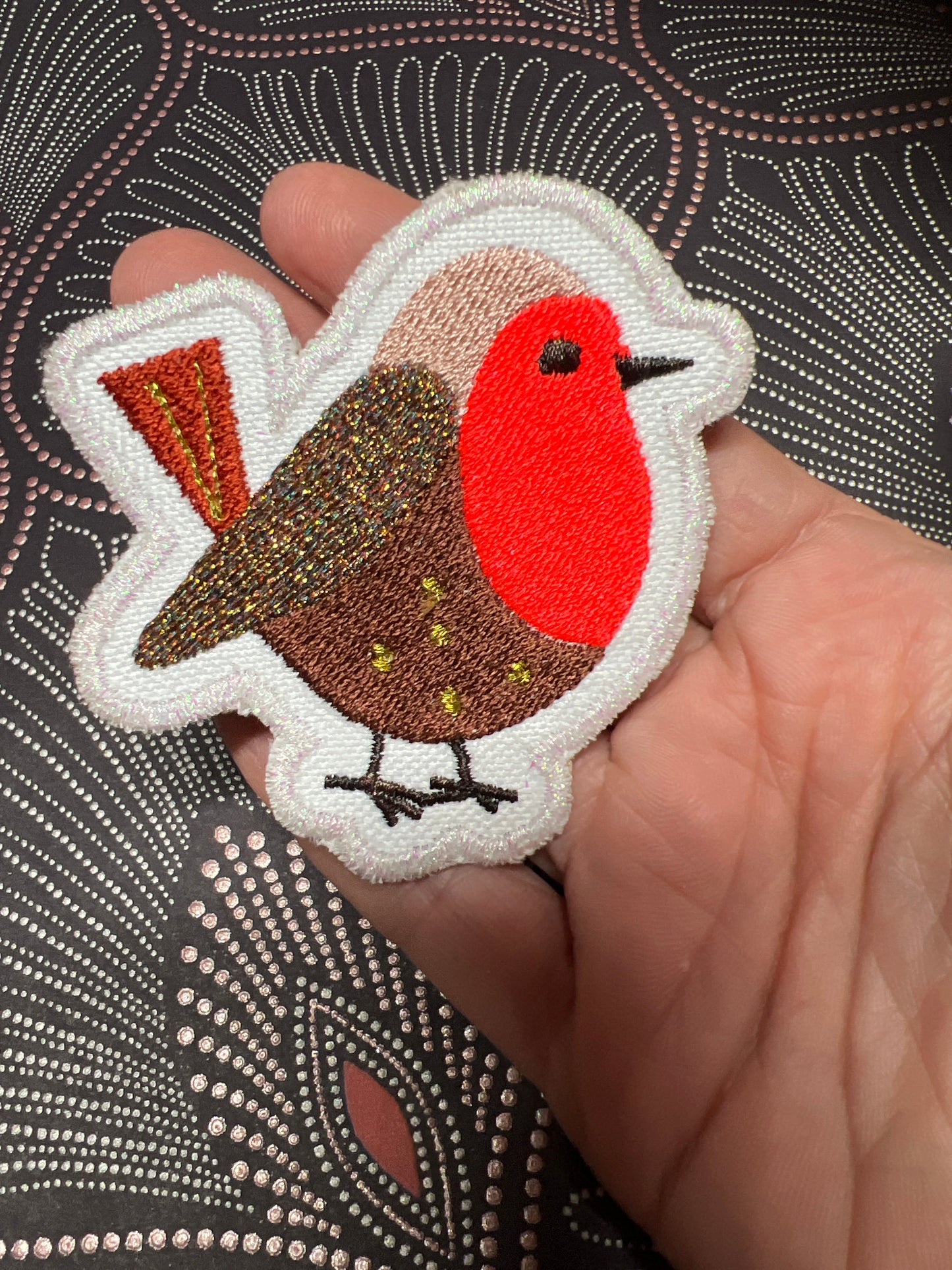 Broche Rouge Gorge